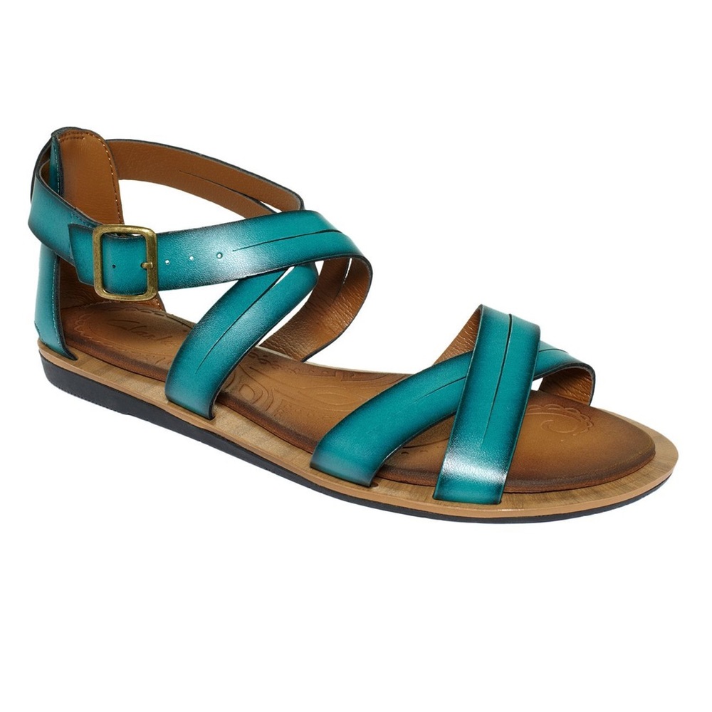 Clarks Billie Jazz Sandals- 8.5 Teal/Turquoise